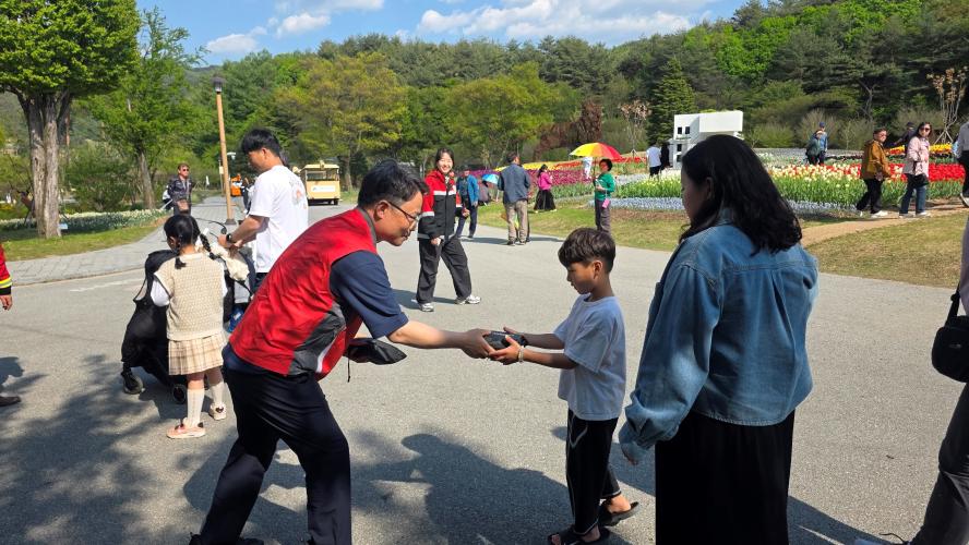 박은식 산림청장, “국립백두대간수목원 서 산불예방 캠페인 전개”