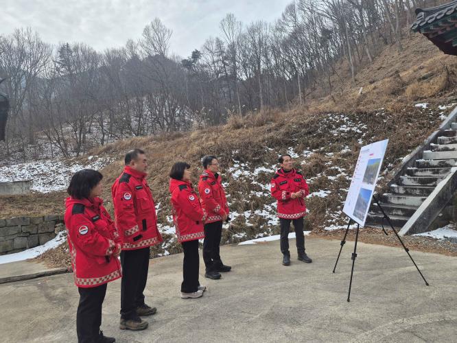 박은식 산림청 차장 “산불방지 안전공간 조성사업 점검”