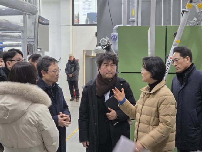 박은식 산림청 차장, 임미애 국회의원과 충청북도 괴산군 산림에너지자립마을 현장 방문