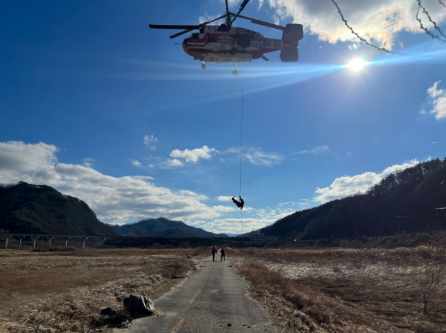 산림청 익산산림항공관리소, 헬기레펠 및 항공구조훈련 실시 이미지1