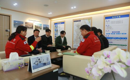 한국전력공사 순천전력지사, 함양산림항공관리소 방문