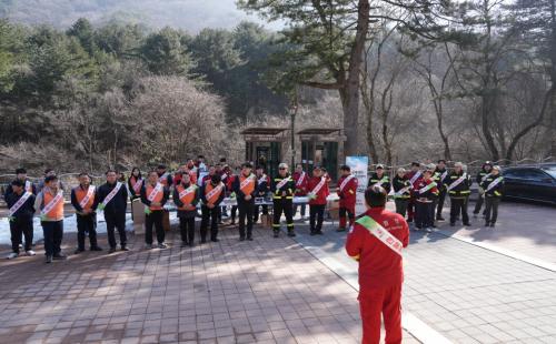산림항공본부, 유관기관 봄철 산불예방 합동 캠페인 실시